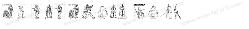 Characters Demo字体转换